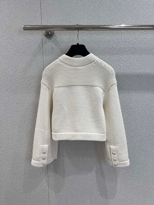 Chan 25fw Knitted Cardigan