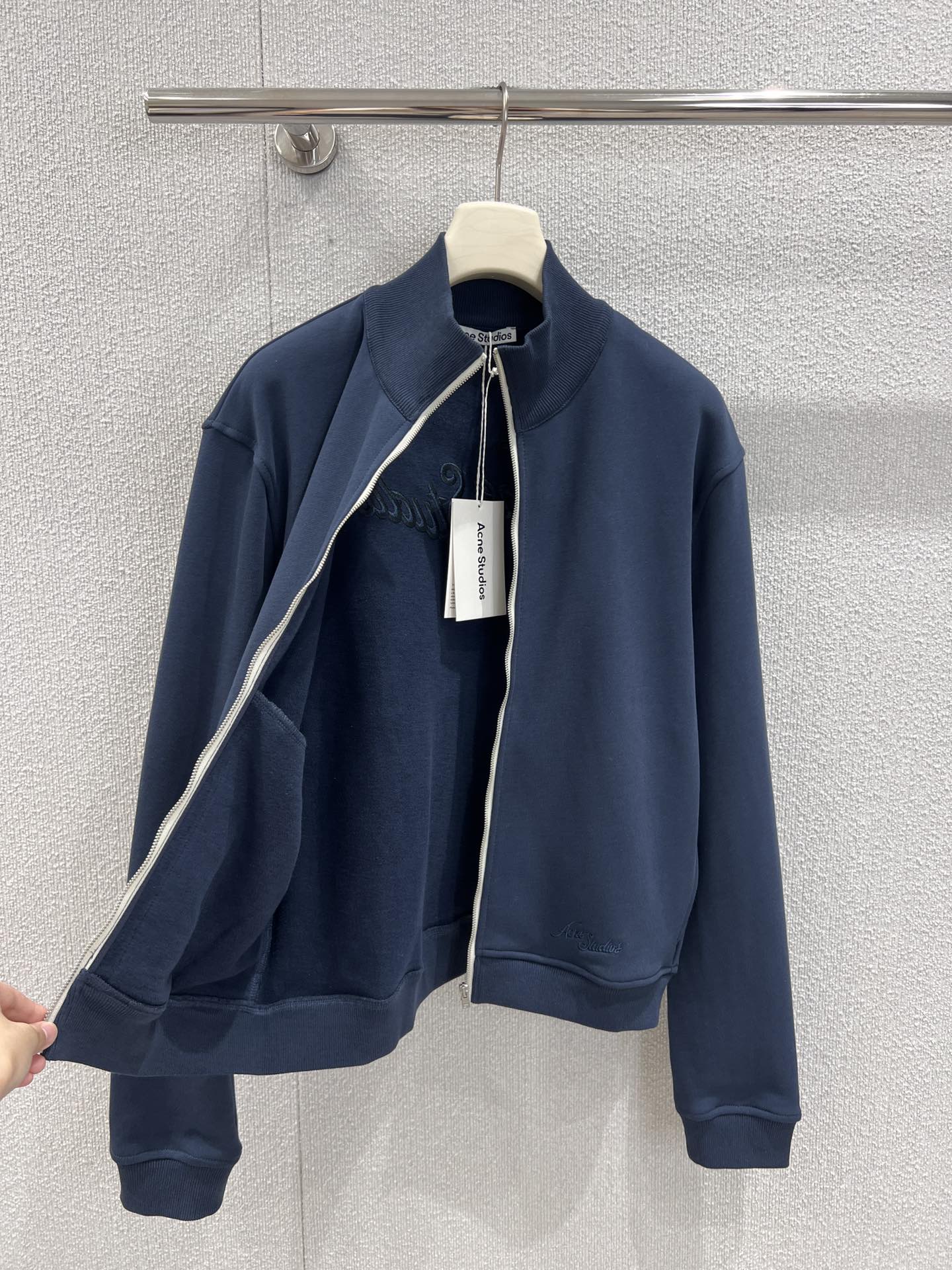 Acn 25fw embroidered jacket