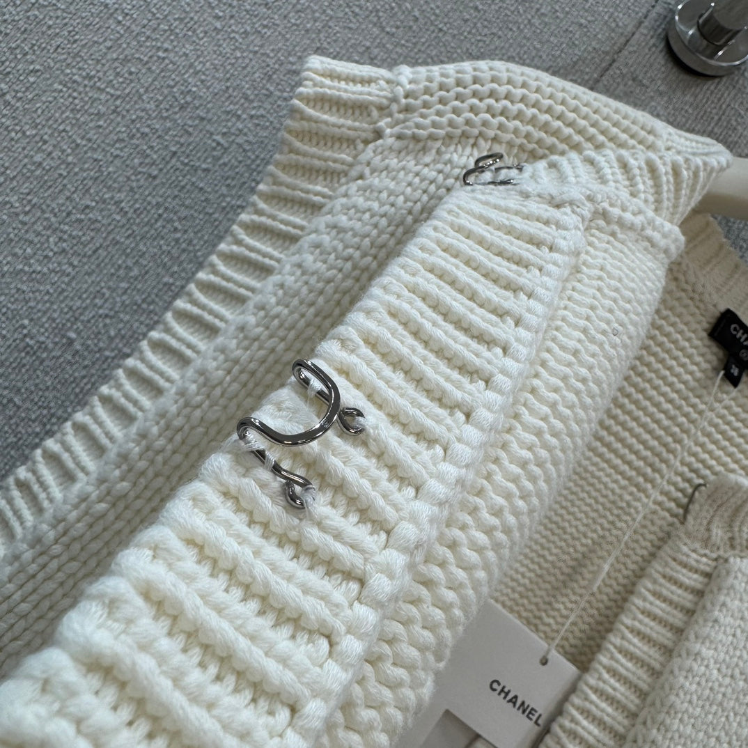Chan 25fw knitted vest