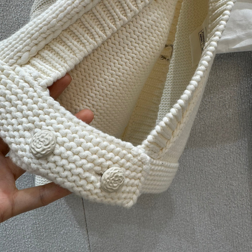 Chan 25fw knitted vest