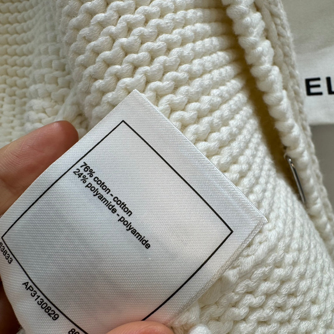 Chan 25fw knitted vest