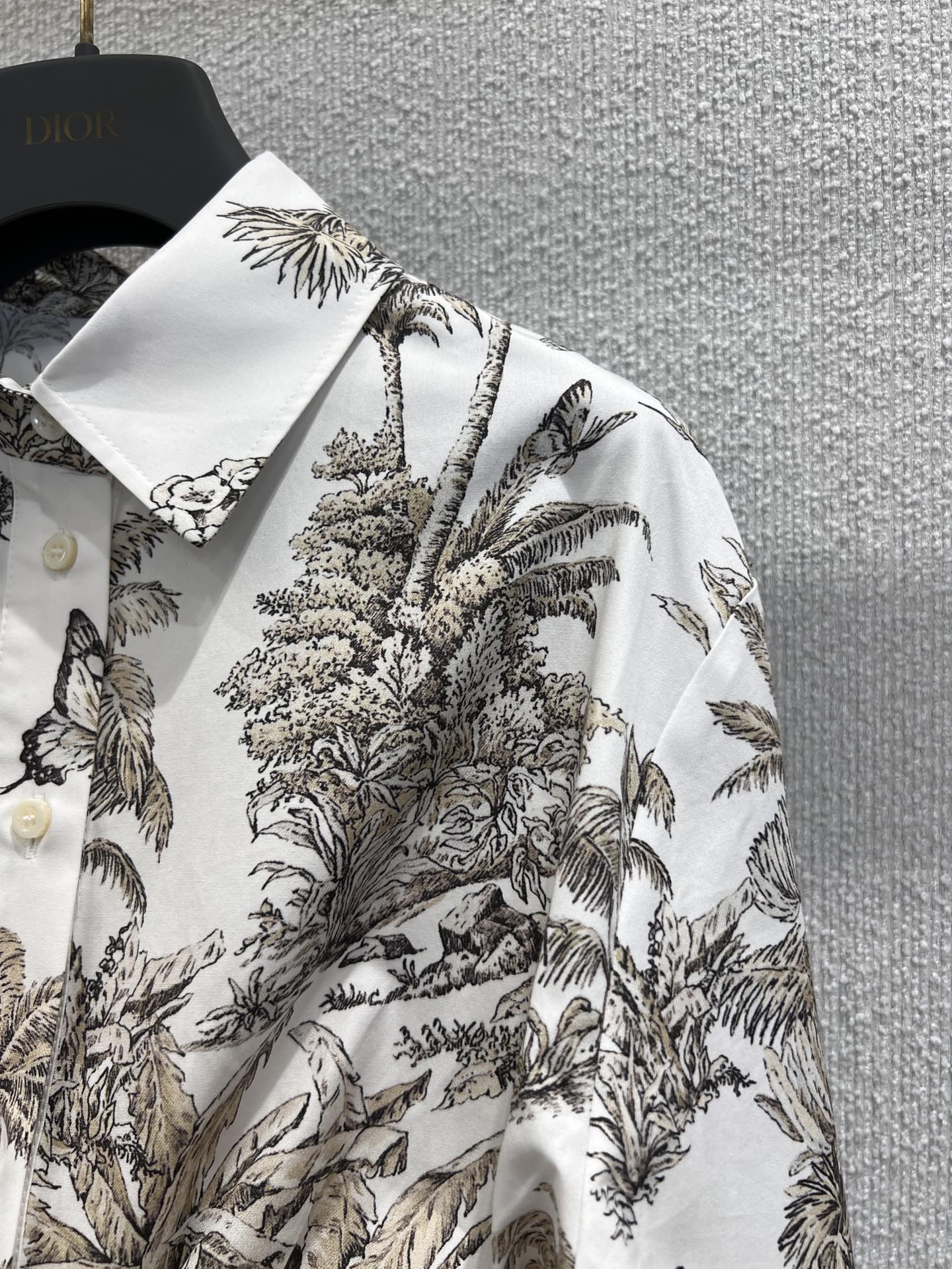 CD 25fw printed shirt