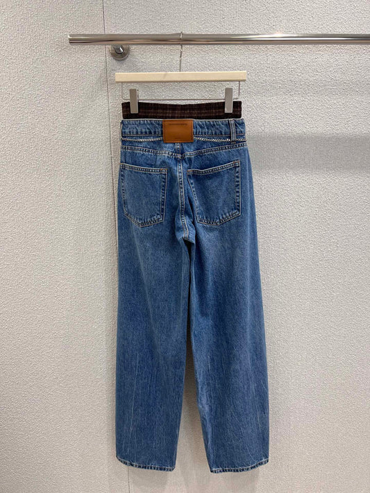 Alex 25fw patch jeans