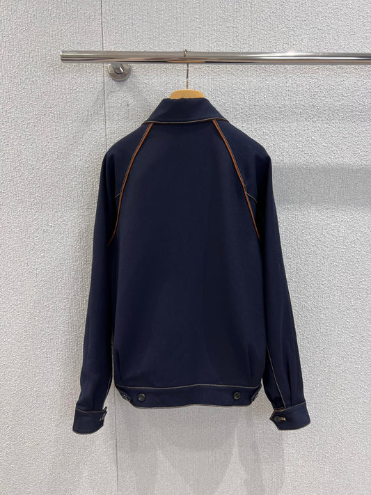 Miu 25fw embroidered jacket