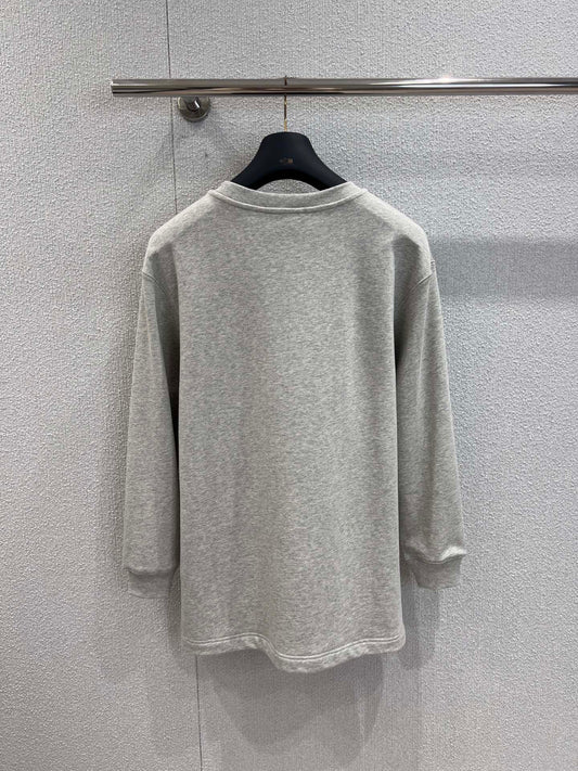 1ou 25fw long sweatshirt