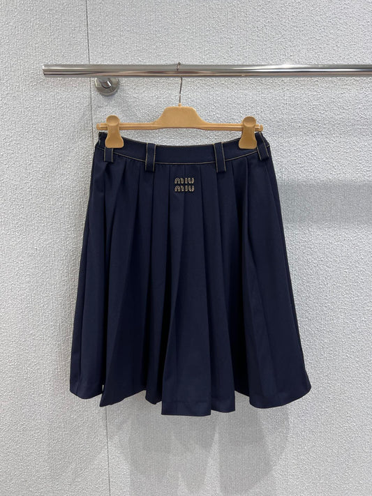 Miu 25fw pleated skirt