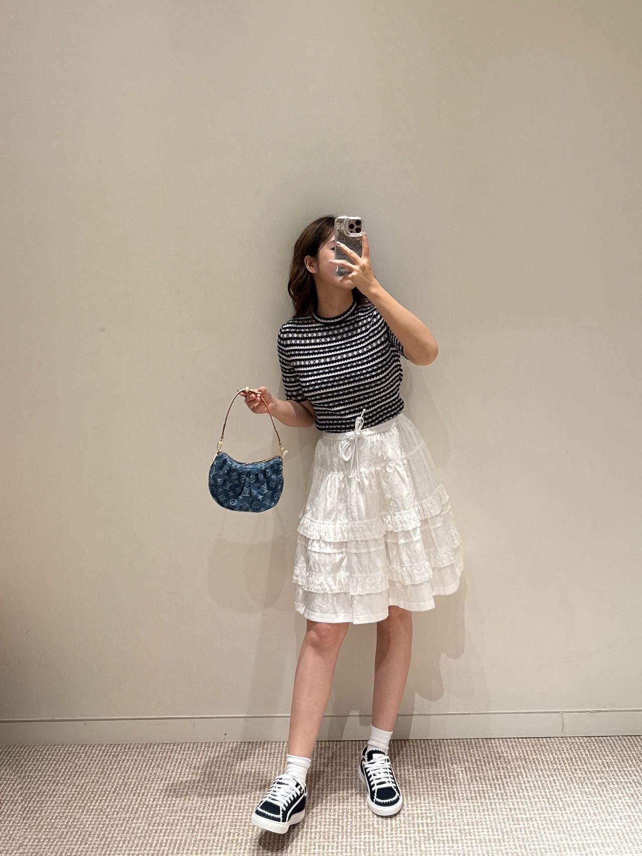 1ou 25ss Knitted t-shirt