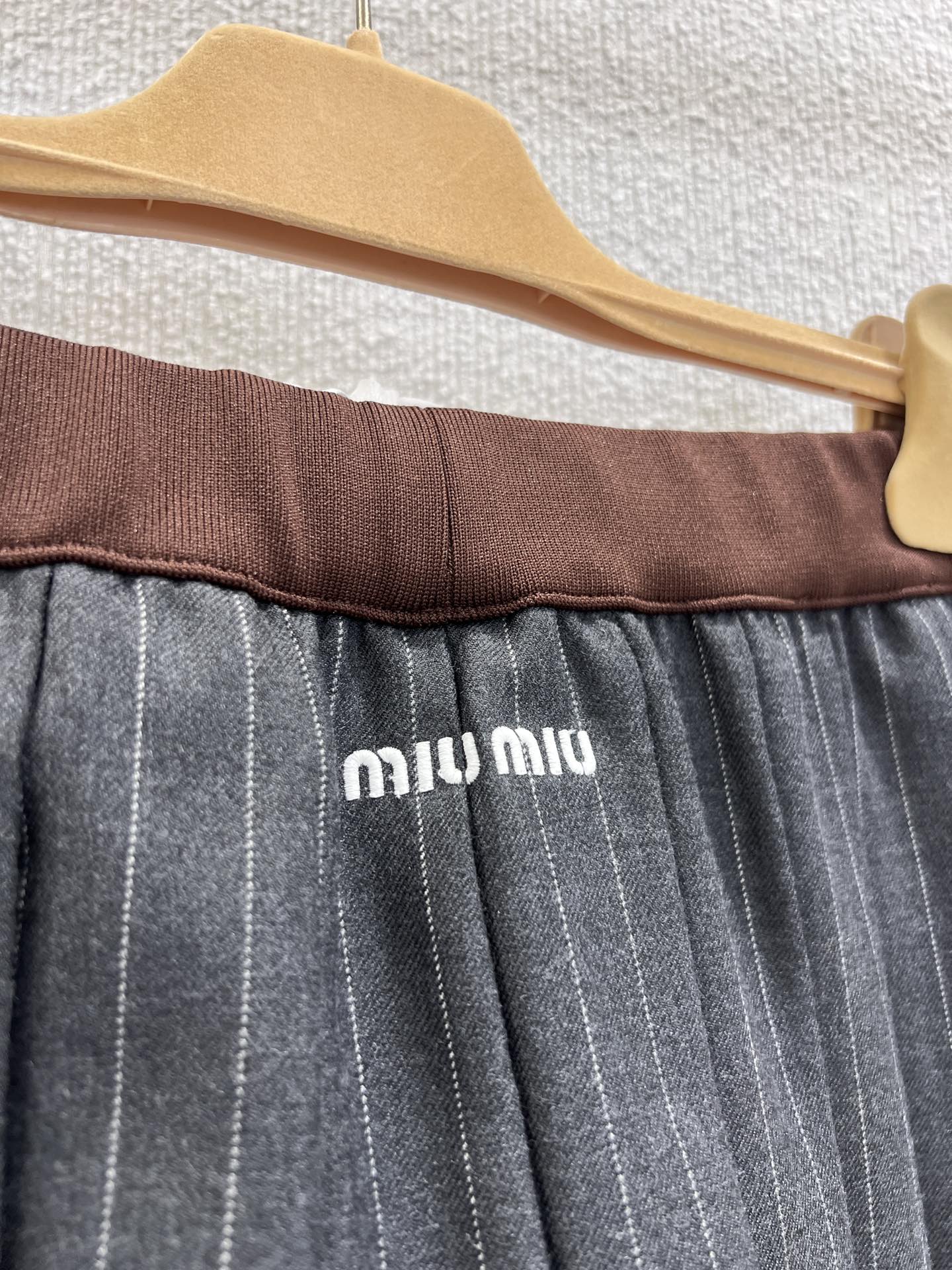 Miu 25fw pleated skirt