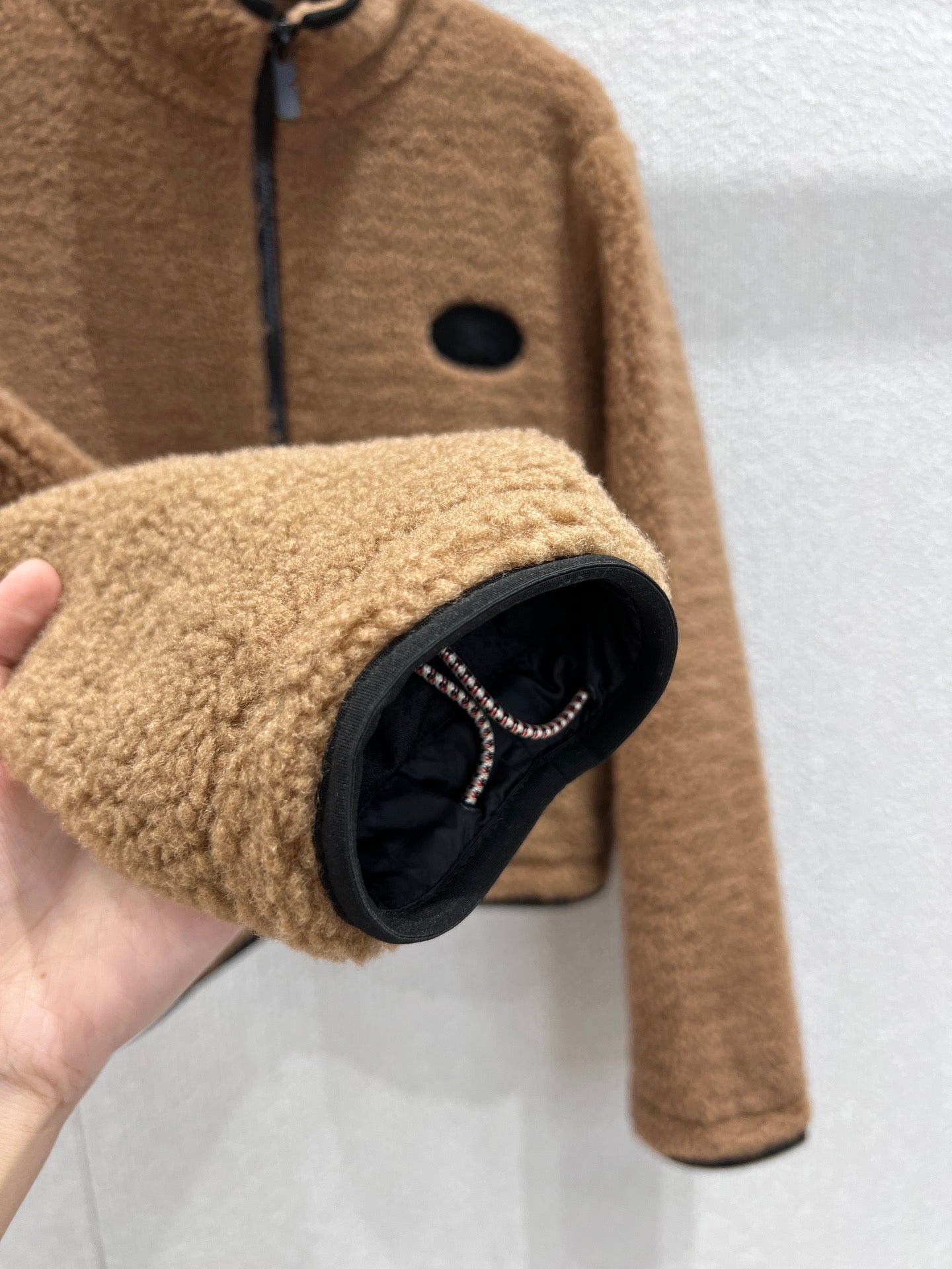 Bur 25fw fleece jacket