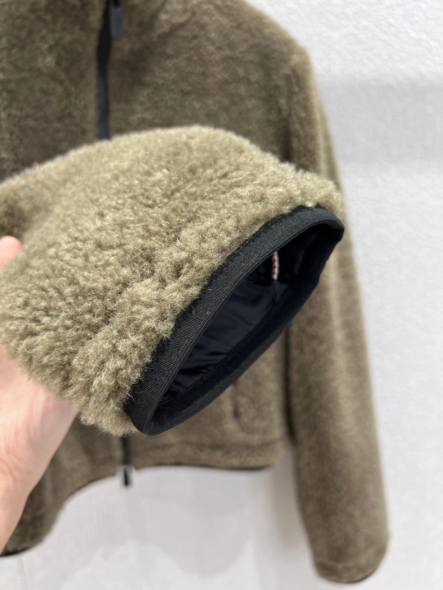 Bur 25fw fleece jacket