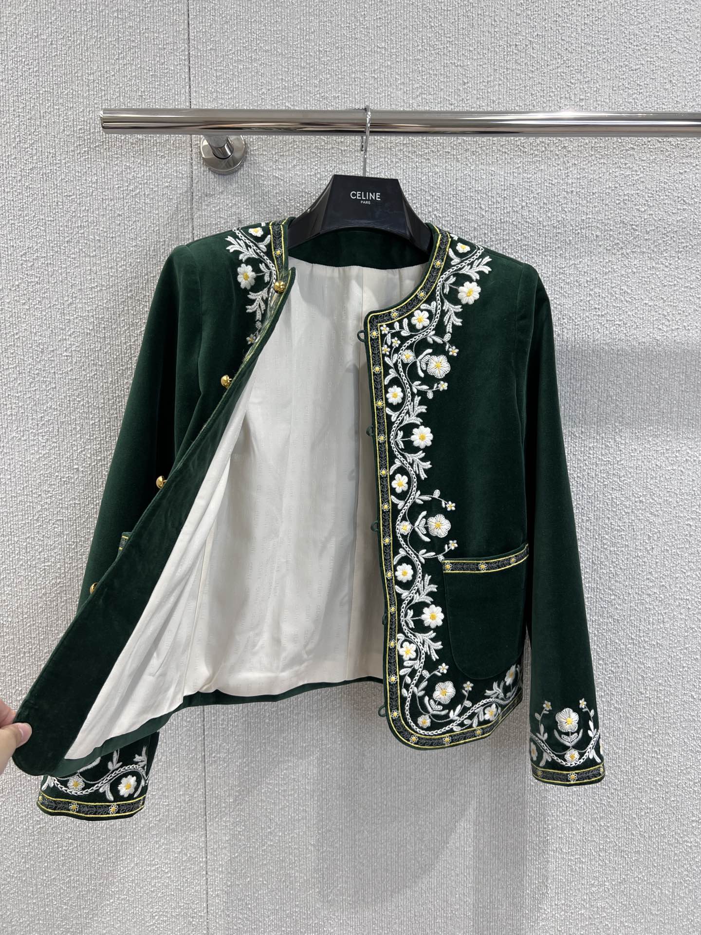 Cel 25fw jacquard Jacket