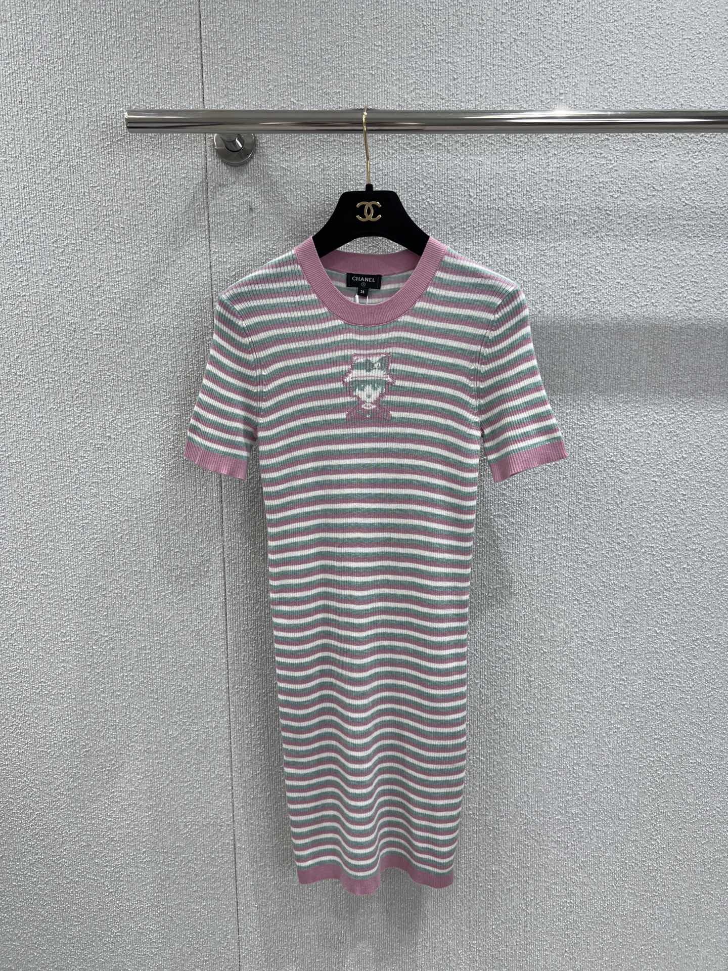 Chan 25fw Knitted Dress