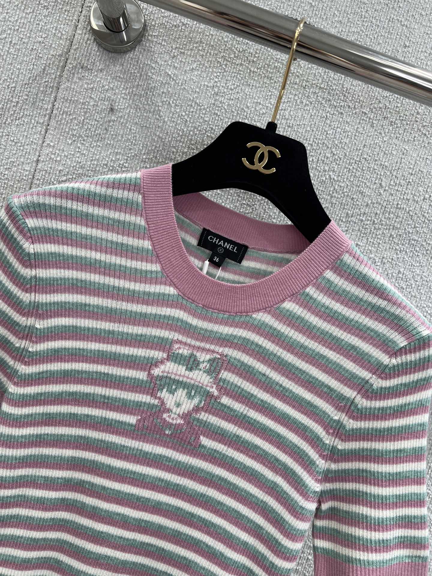 Chan 25fw Knitted Dress