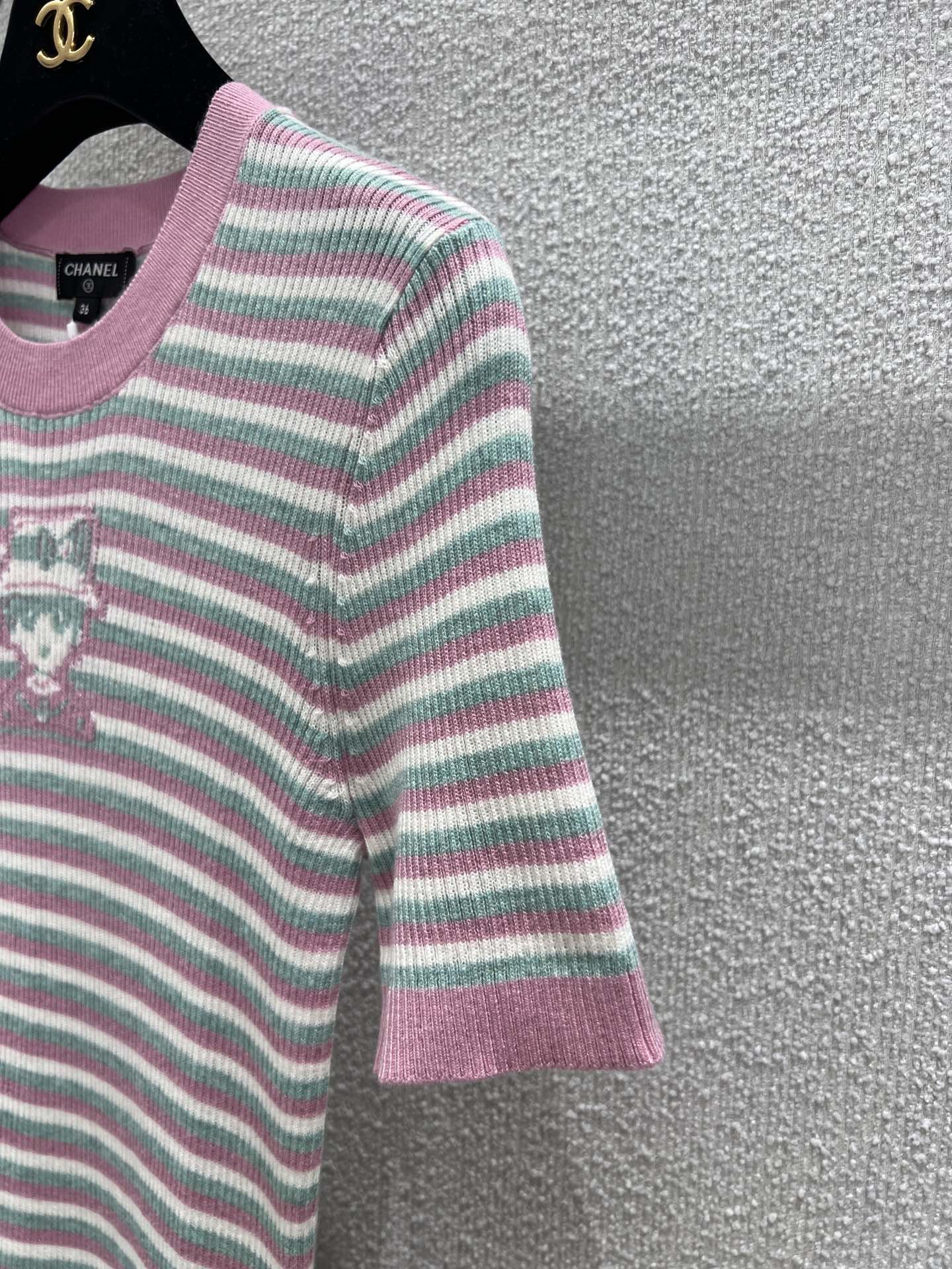 Chan 25fw Knitted Dress