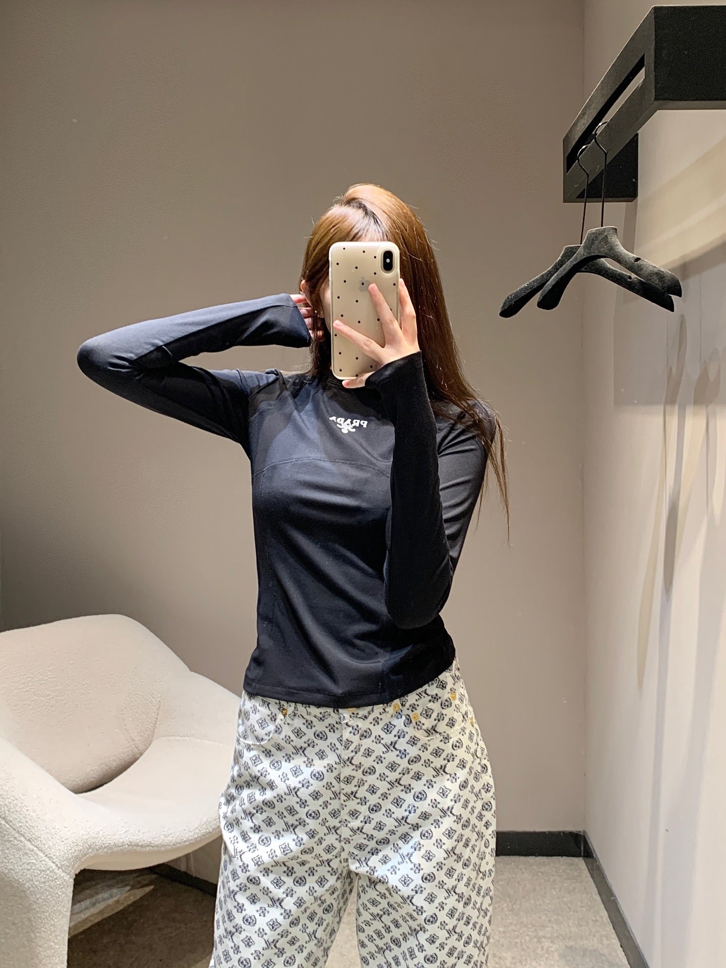 Pra 25fw Letter T-shirt
