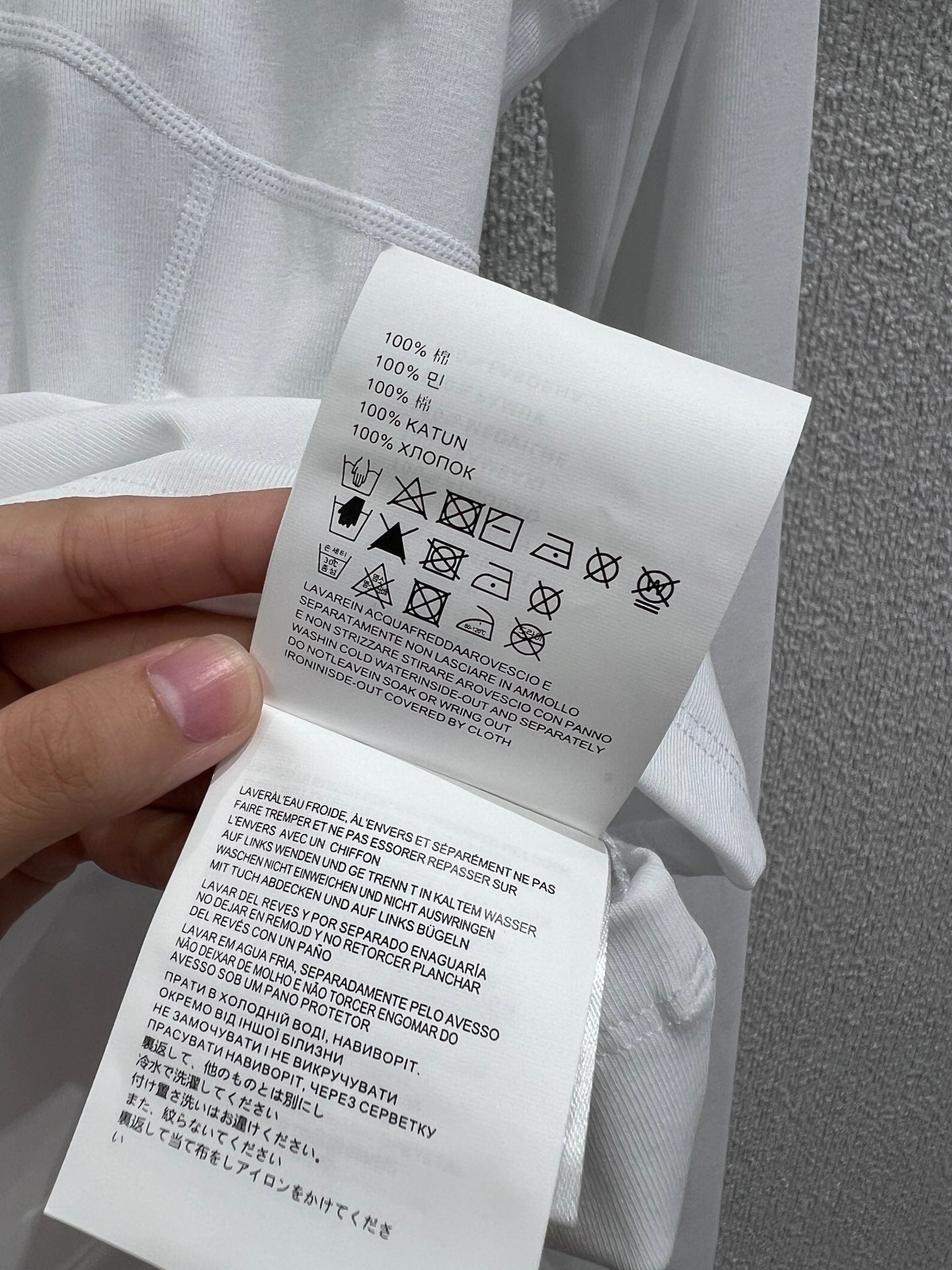 Pra 25fw Letter T-shirt