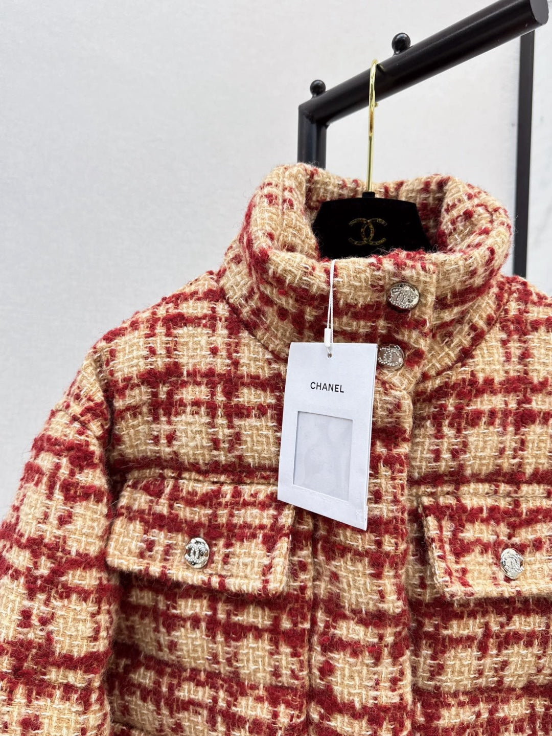 Chan 25fw woven down jacket