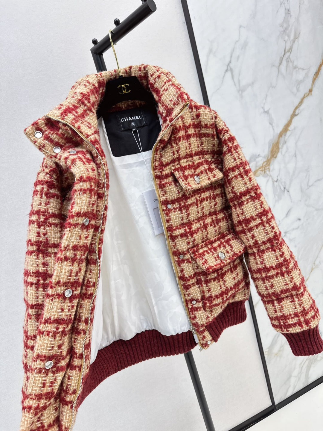 Chan 25fw woven down jacket
