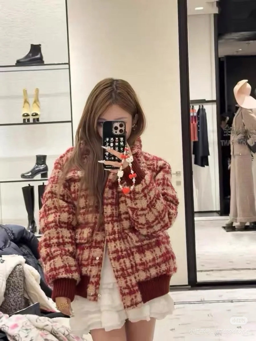 Chan 25fw woven down jacket