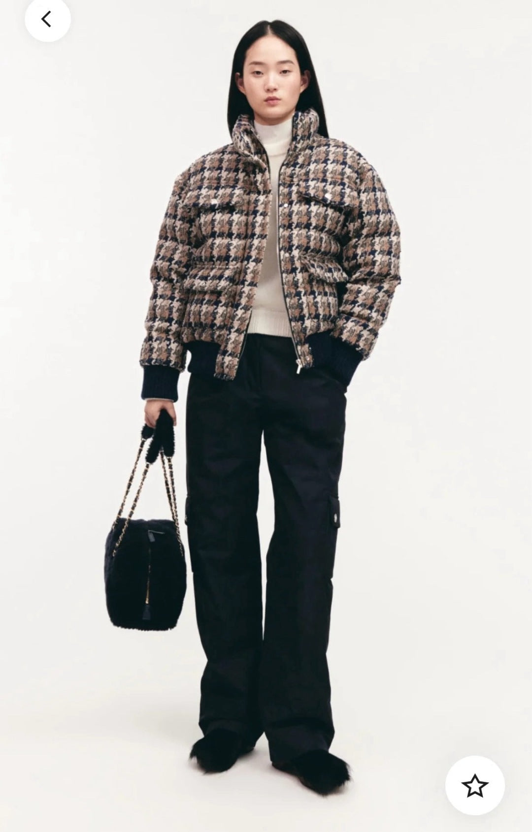 Chan 25fw woven down jacket