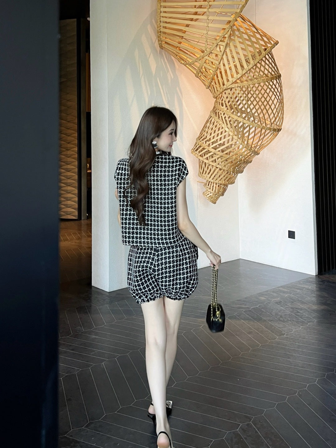 Chan 25fw woven suit