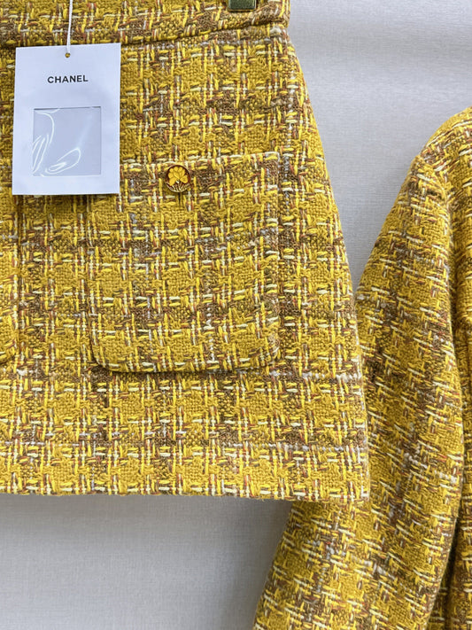 Chan 25fw woven skirt