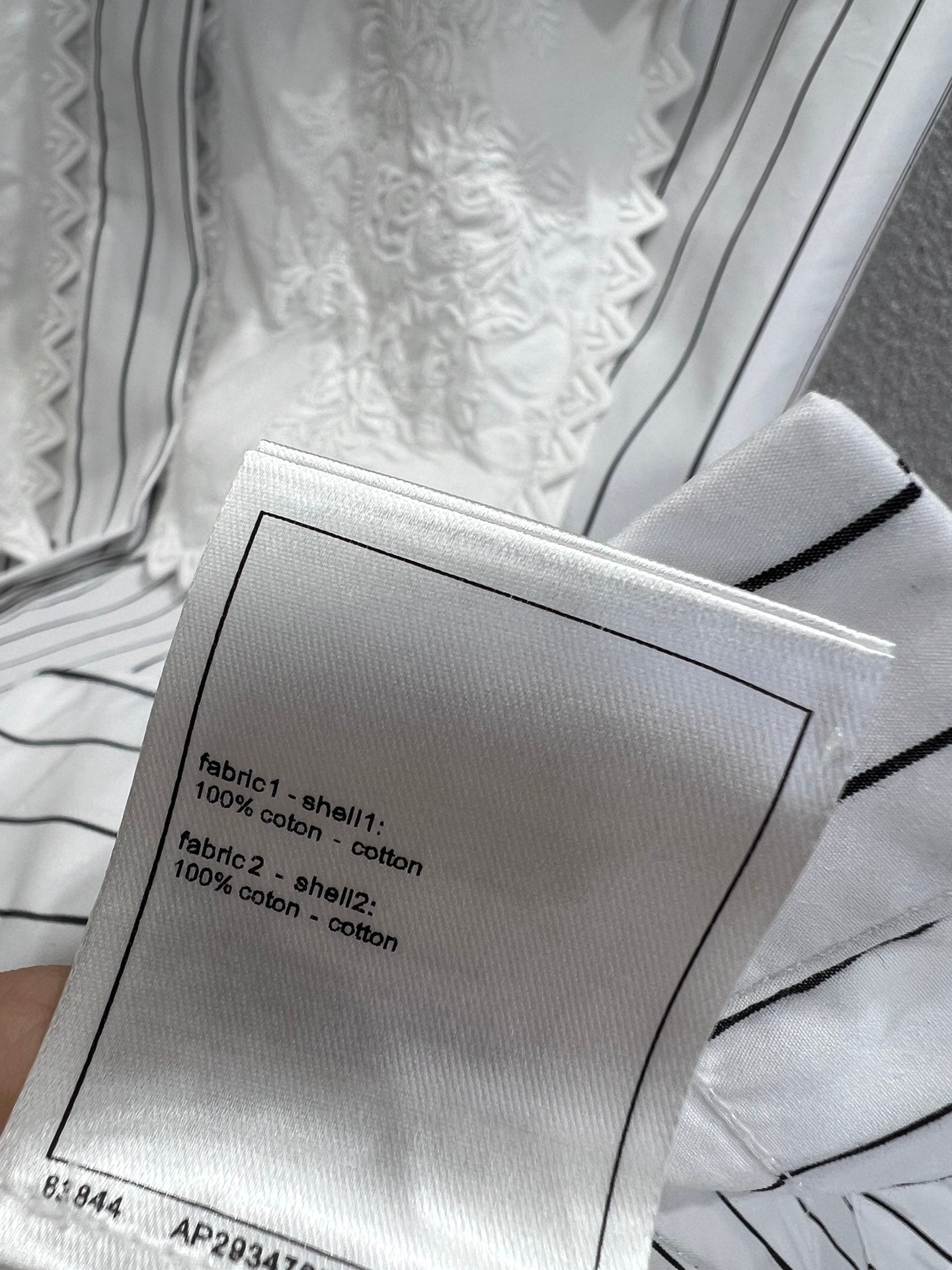 Chan 25ss embroidered dress