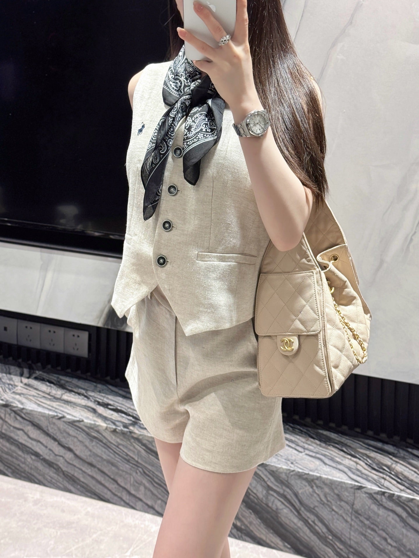 Ral 25fw linen suit
