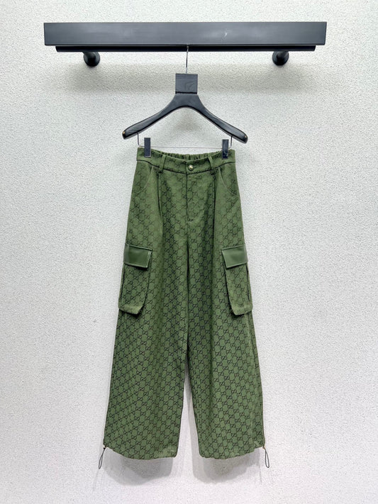 Guc 25fw jacquard pants