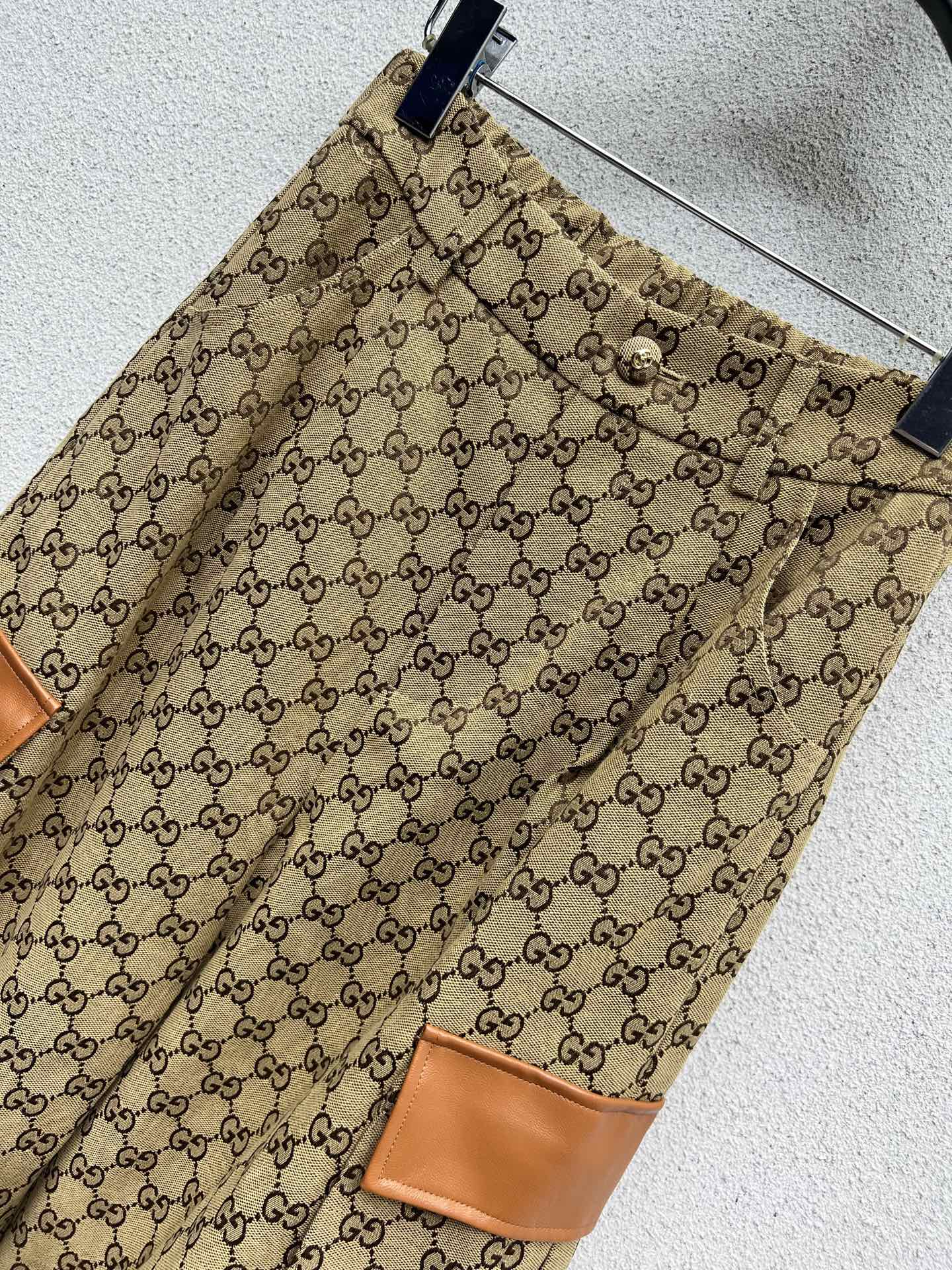 Guc 25fw jacquard pants