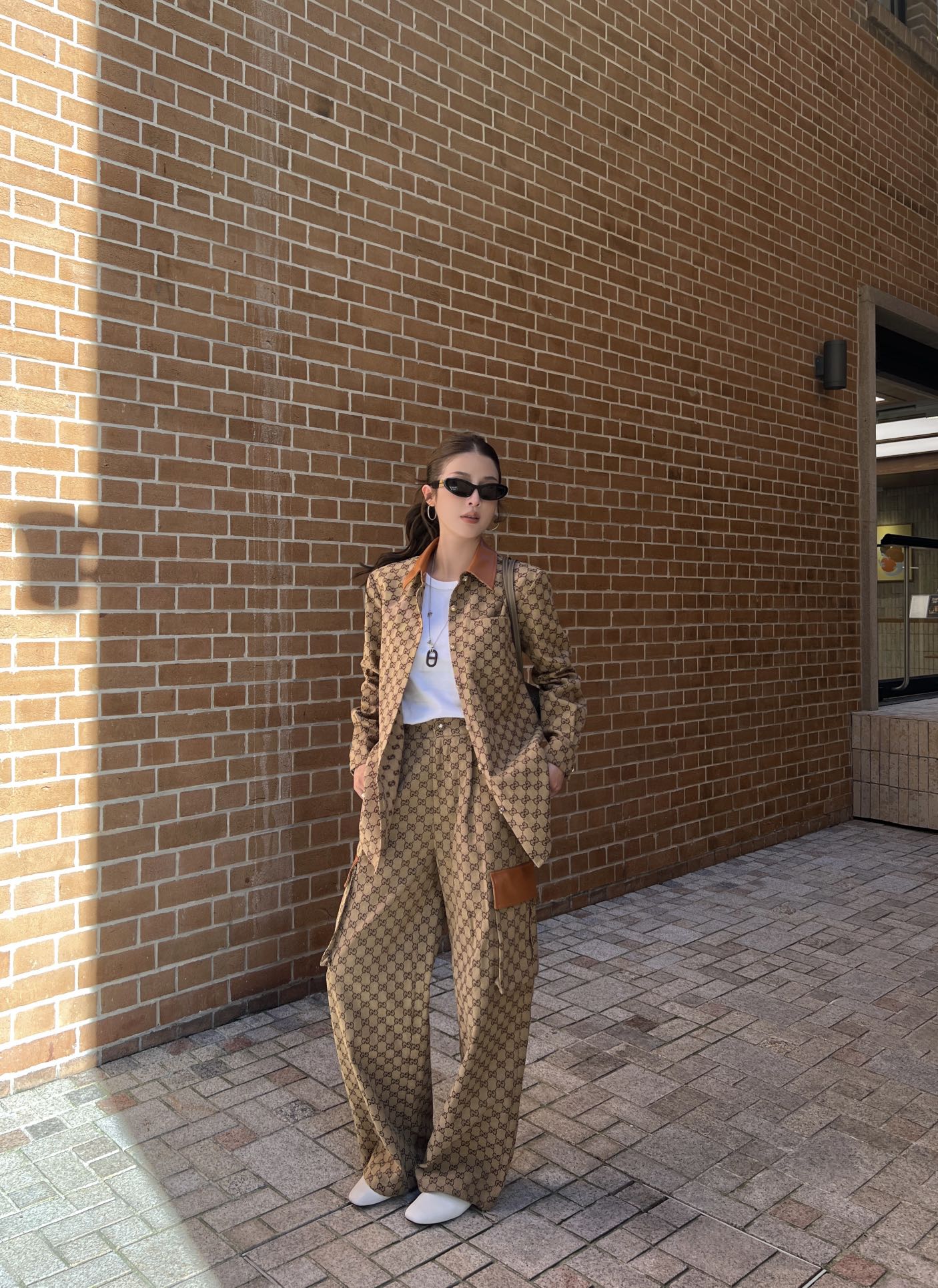 Guc 25fw jacquard pants