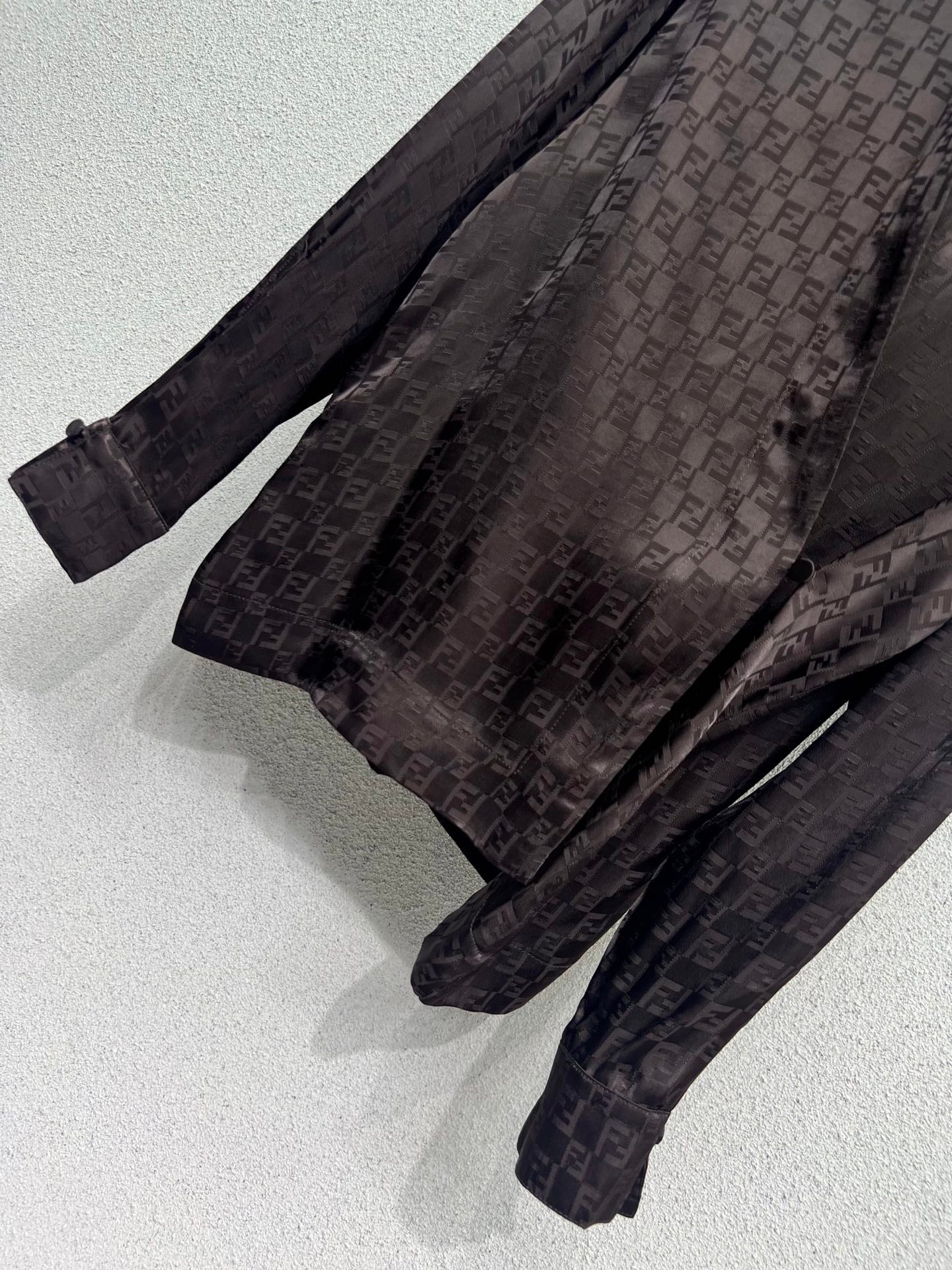 Fend 25fw jacquard shirt