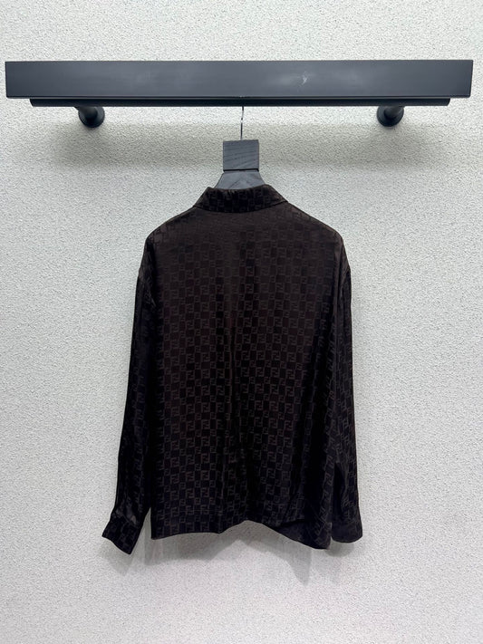 Fend 25fw jacquard shirt