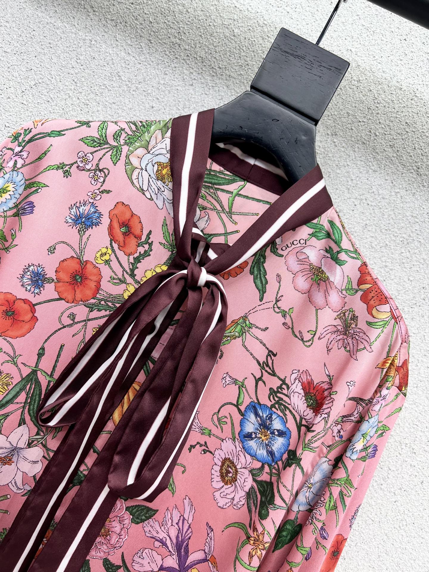 Guc 25fw printed Buttons Shirt