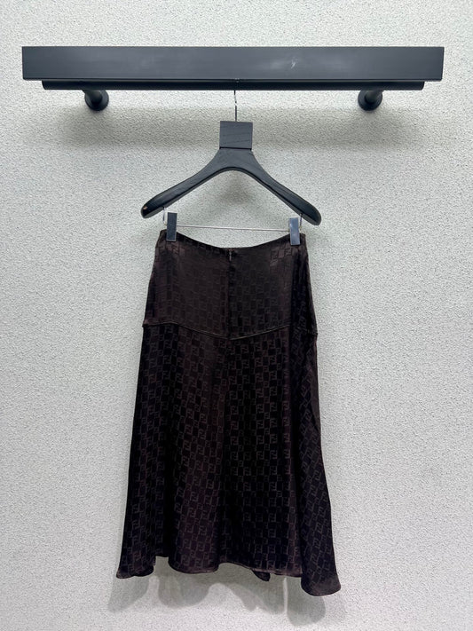 Fend 25fw jacquare skirt