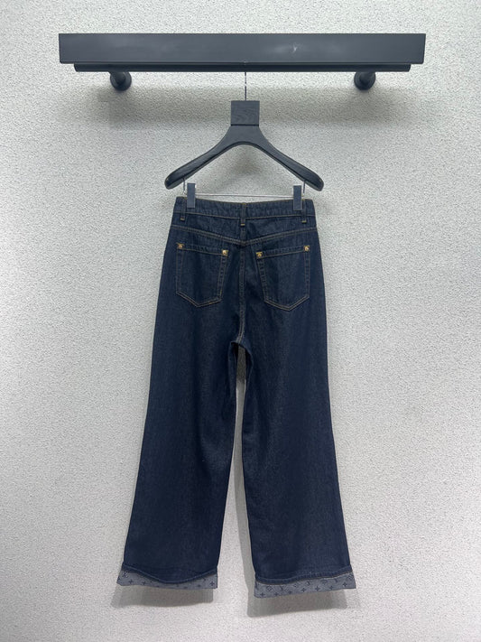 Louis 25FW jacquard jeans