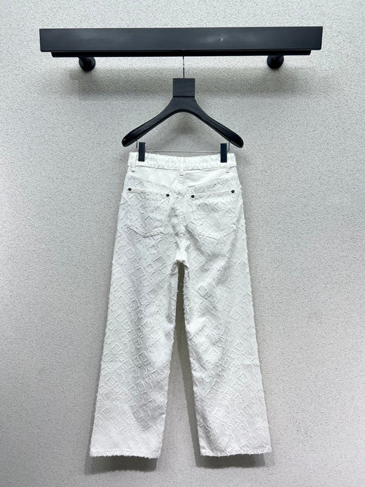 Louis 25fw jacquard jeans