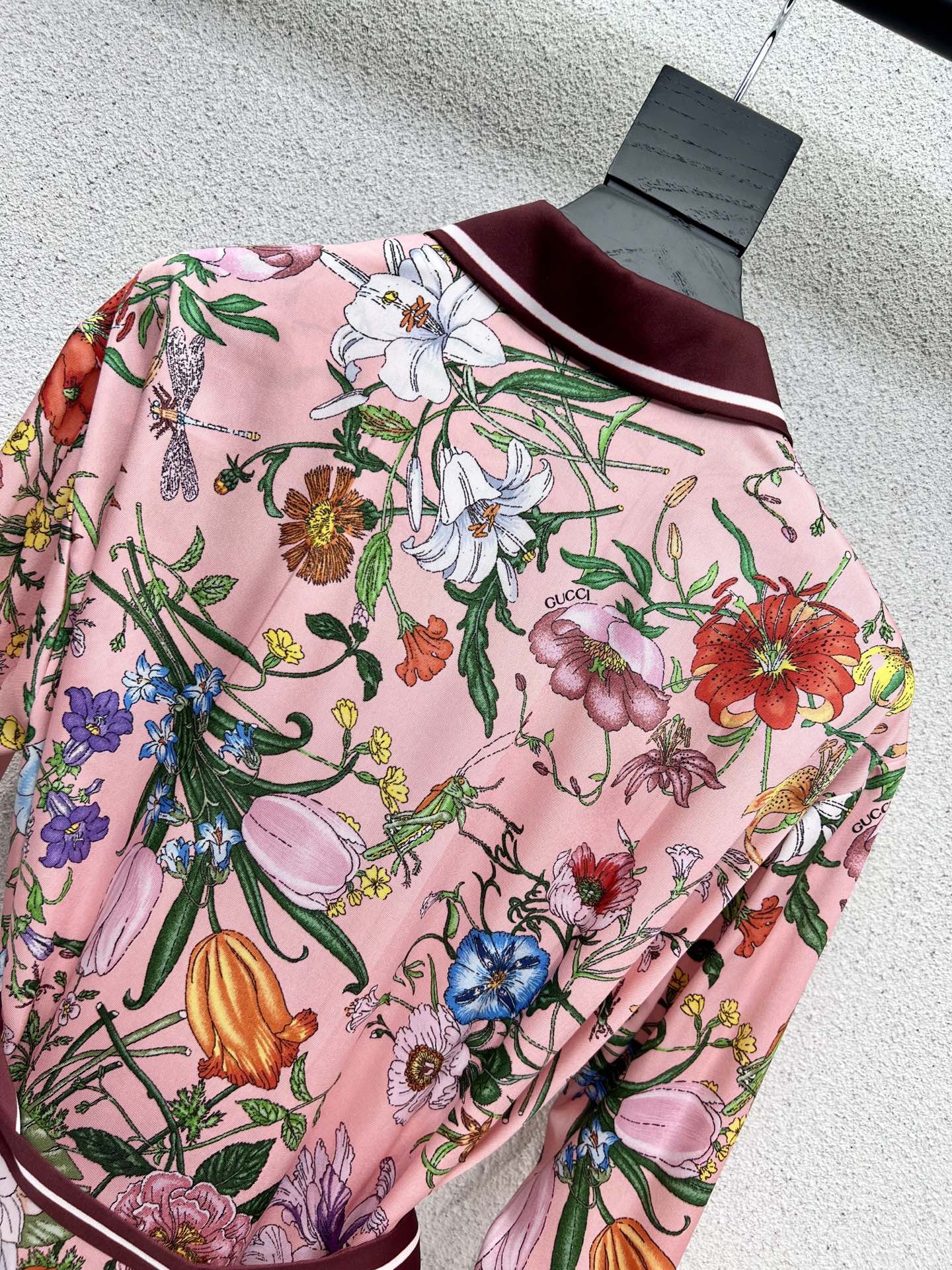 Guc 25fw printed dress