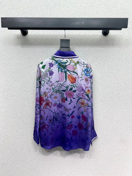 Guc 25fw printed Buttons Shirt