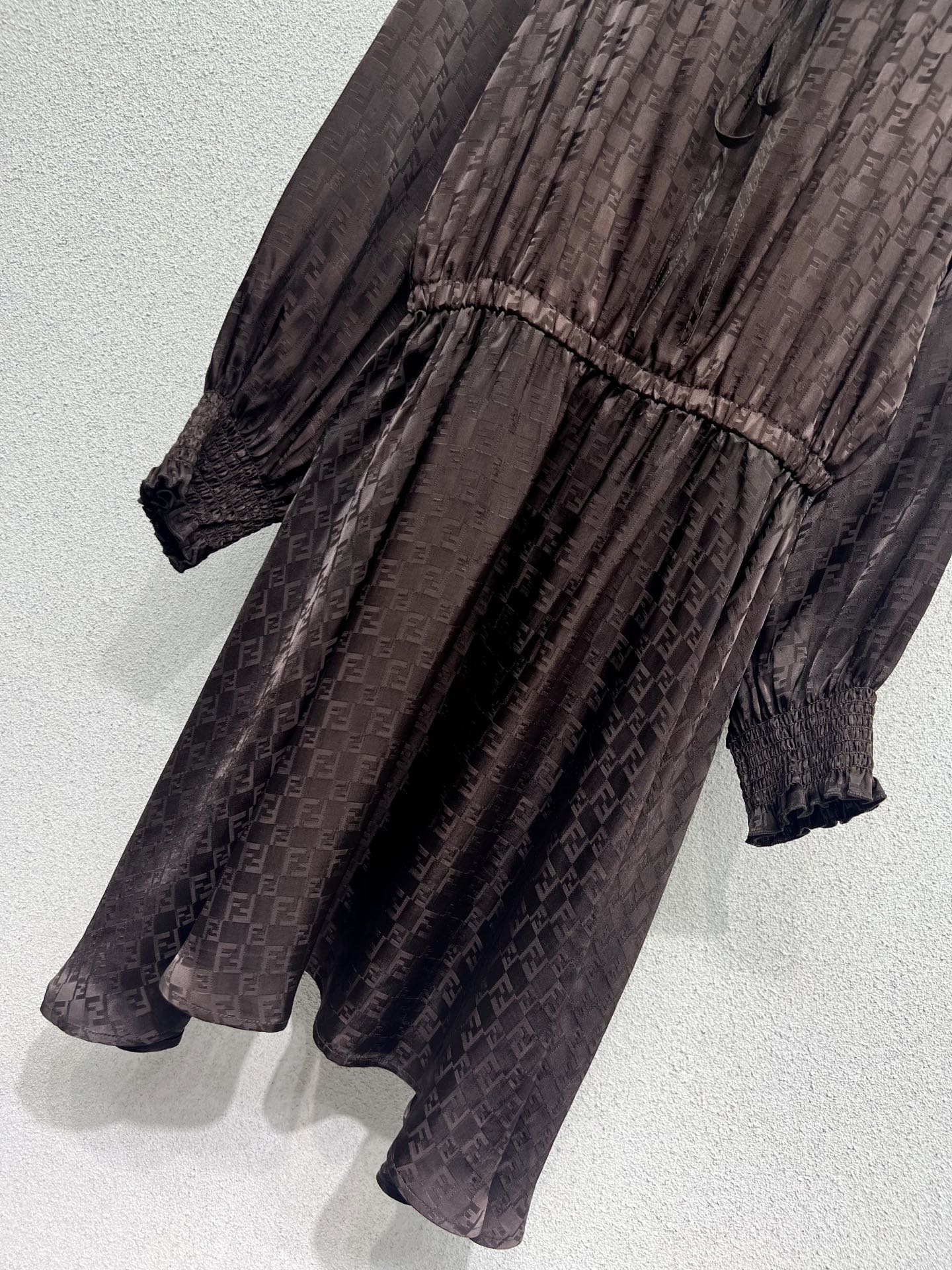 Fend 25FW jacquard dress