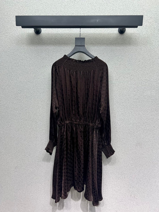 Fend 25FW jacquard dress