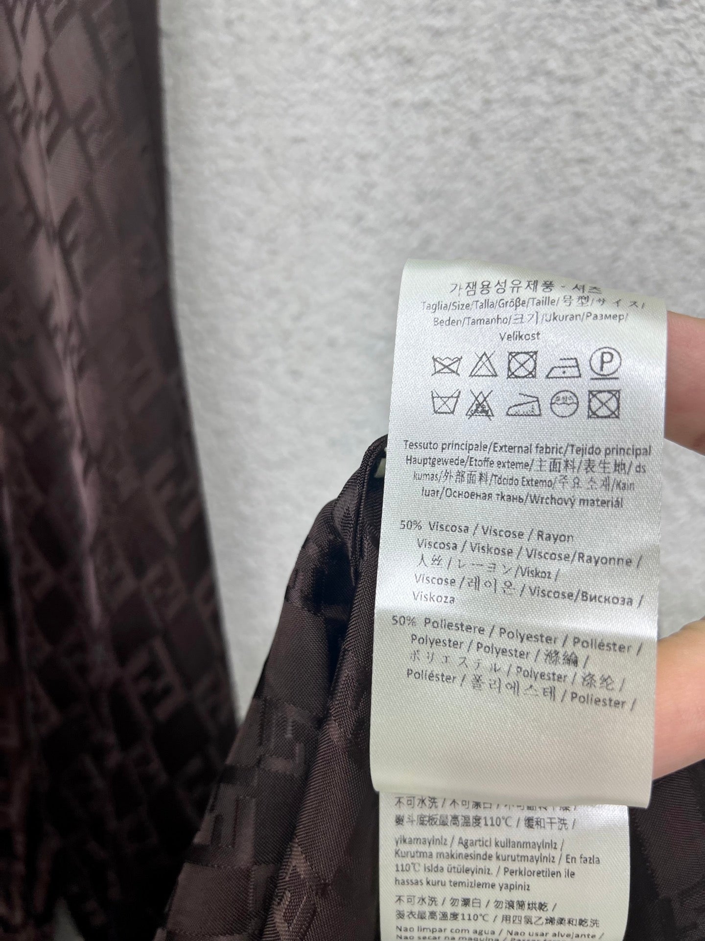 Fend 25FW jacquard dress