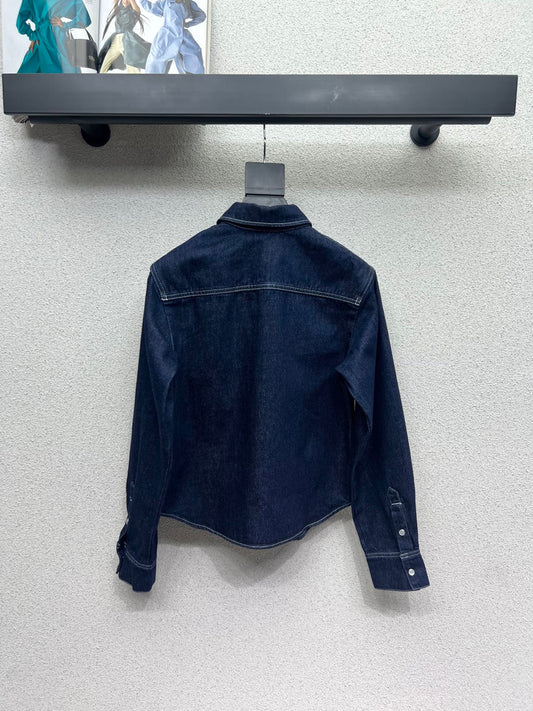 louis 25fw denim shirt