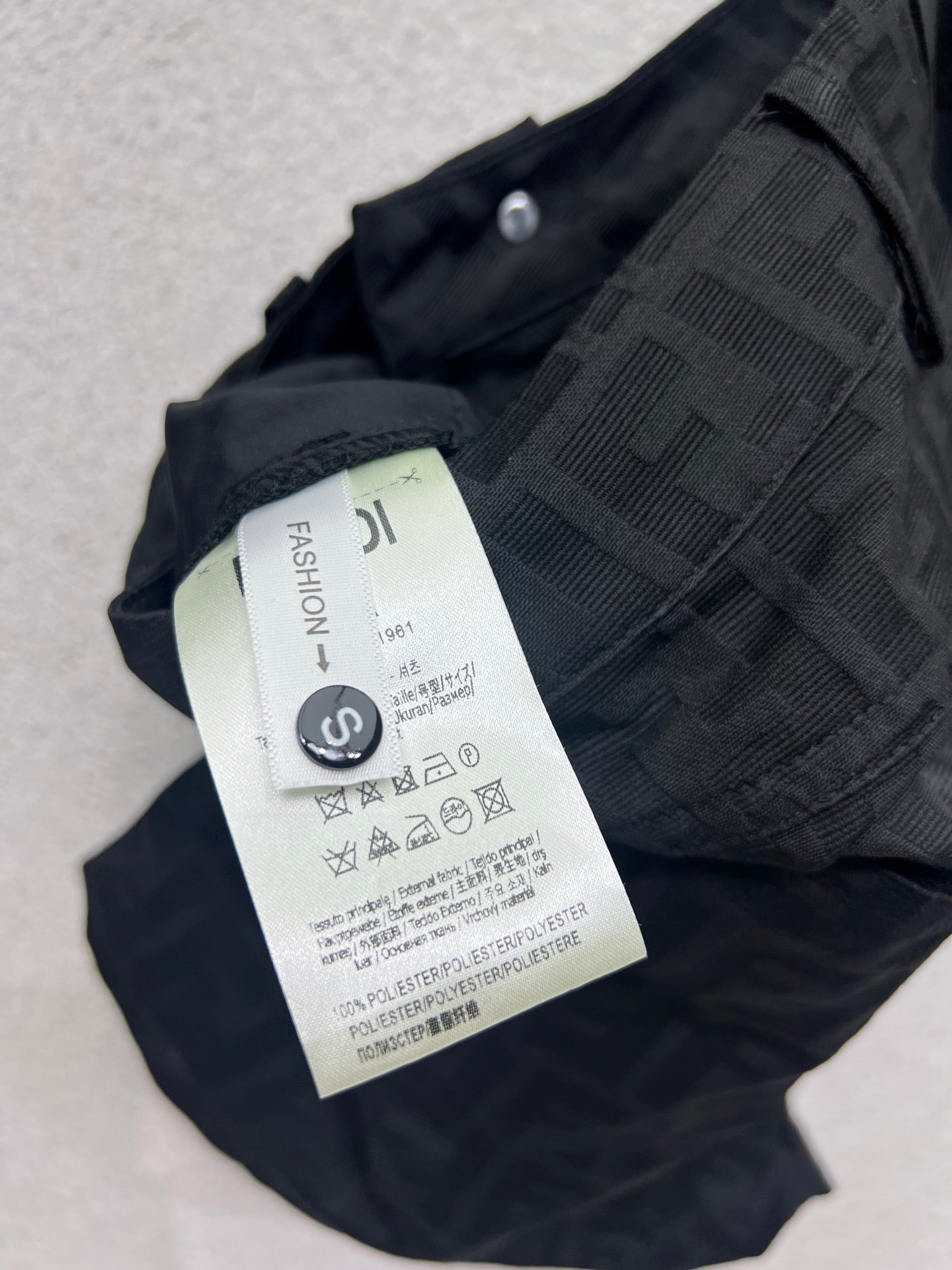 fend 25fw jacquard suit