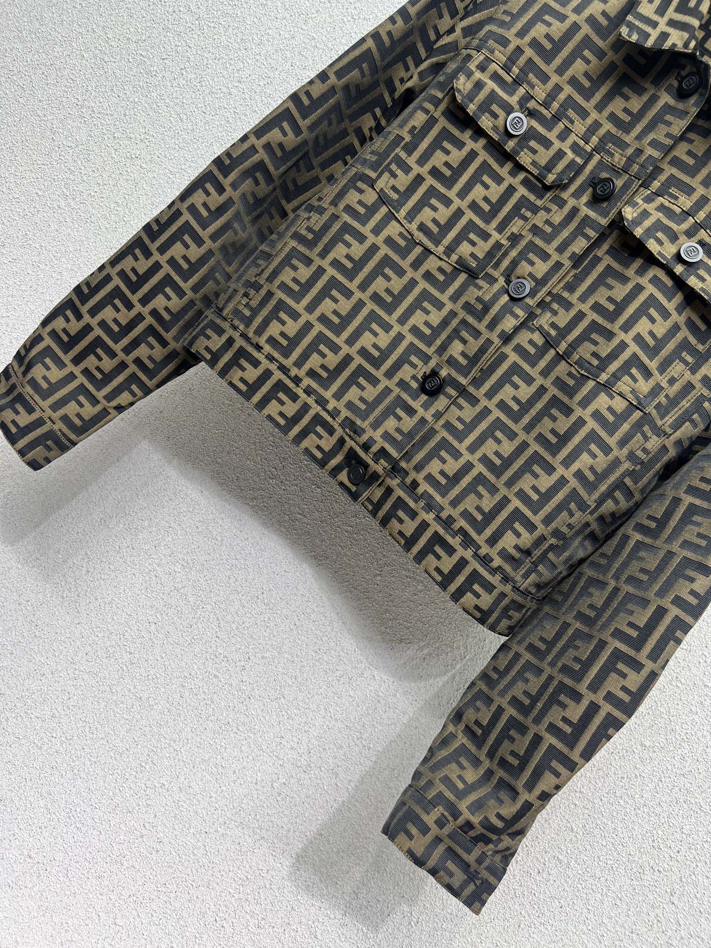 fend 25fw jacquard suit