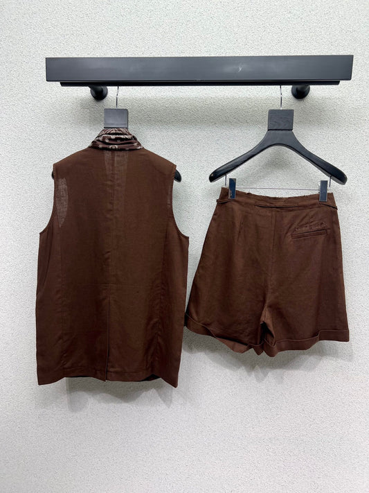 Miu 25fw sleeveless suit