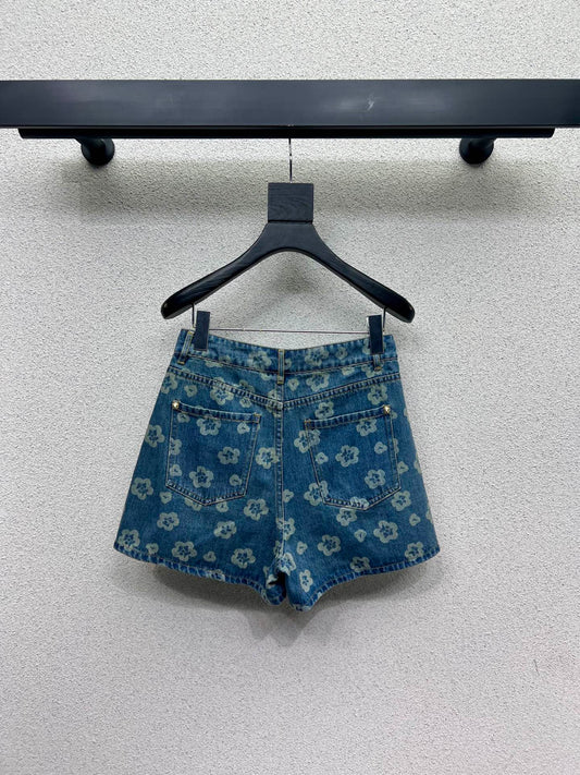 Chan 25fw denim short