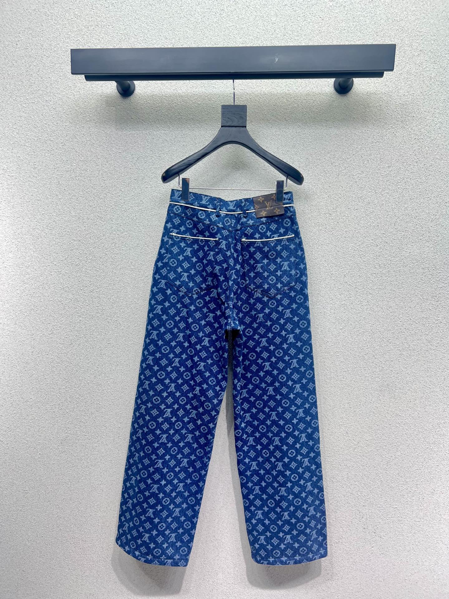 Louis 25fw jacquard jeans