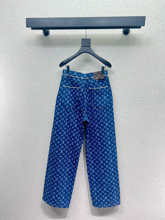 Louis 25fw jacquard jeans