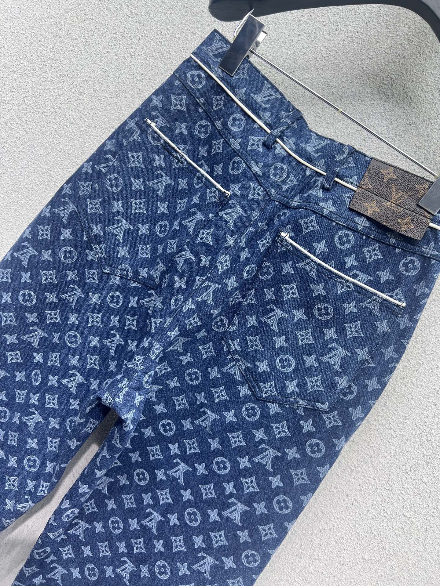 Louis 25fw jacquard jeans